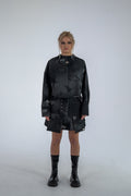 Orbit Denim Mini Skirt