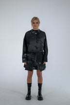Orbit Denim Mini Skirt